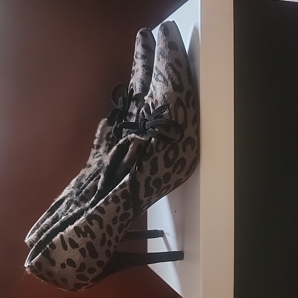 Stuart Weitzman Cheetah Skin high heels